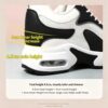 Hidden Lift Sneakers for Women PU Platform Outsole Detail