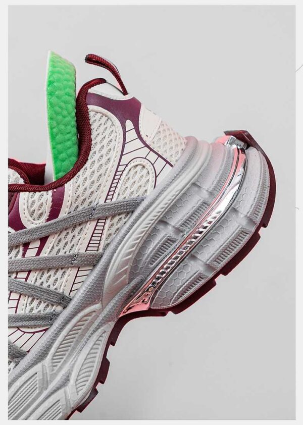 Hidden lift EVA outsole height increasing sneakers