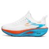 Men Women Hidden Height Increasing Running Shoes Breathable Mesh Elevated Sports Sneakers White blue orange hidden heel height increase running sneakers for men women breathable mesh thick sole sports shoes